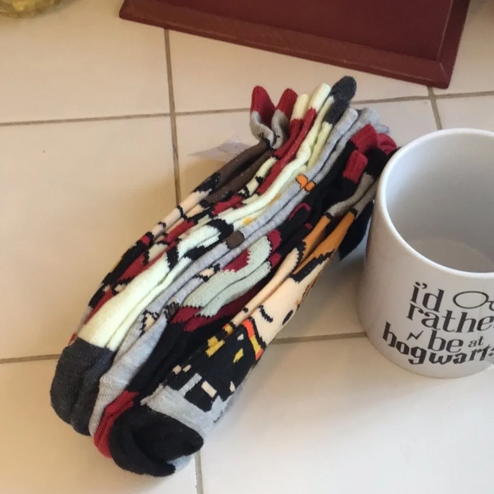 ‘Harry Potter’ Ankle Socks (6 pr) NWT